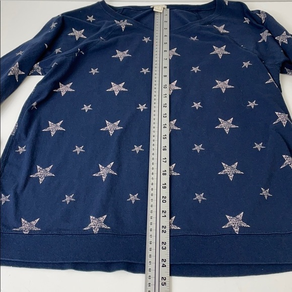 J CREW TOP STARS SZ L - Picture 5 of 9